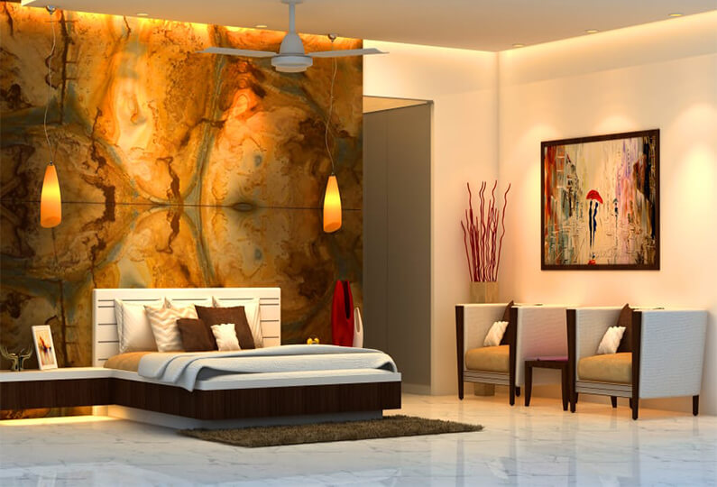 Spacious roomy Art Wood interior 1