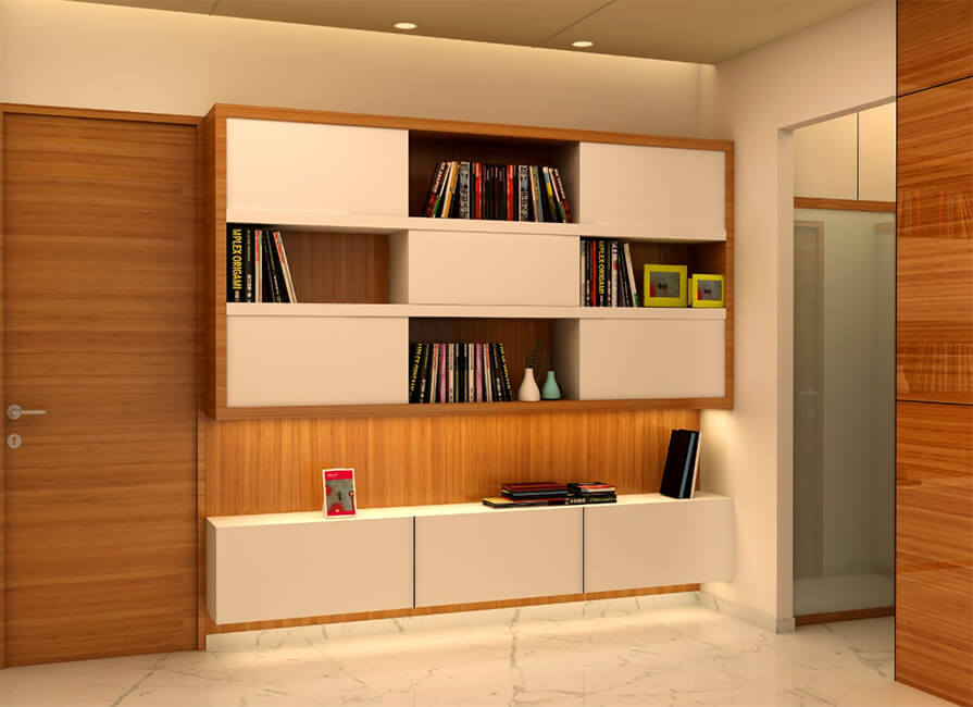 Spacious roomy Art Wood interior 4